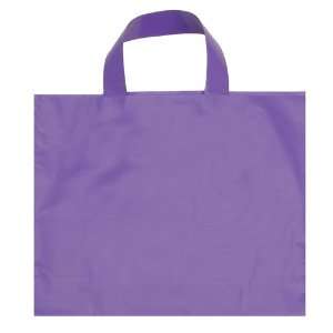  Promotional Plastic Bag   Frosted Soft Loop Handle Bags 