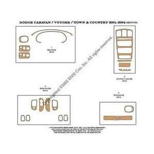  Plymouth Voyager Dash Trim Kit 01 04   20 pieces   Green 