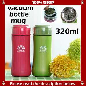 100%SHOP] Coffee travel thermos vacuum mug cup stainless water bottle 