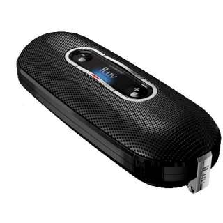 An ultra portable stereo speaker, ideal for your iPhone, iPod, or any 