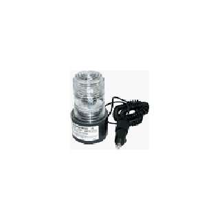   Micro IV Magnetic Mount Single Flash Strobe w/ 6 Coiled Cord Clear