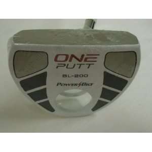 PowerBilt TPS BL 200 One Belly Putter (41, White Finish) BL200 Golf 