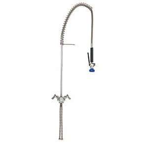   2010 WB Deck Mounted Single Base Pre Rinse Faucet with Wall Bracket