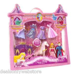Disney Princess Sleeping Beauty Deluxe Playset w/ Royal Horse 