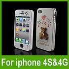 Cute Lover Heart Hard Cover Case Skin Apple iPhone 4G 4GS 4S T886 