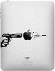 Gunshot iPad Decal Apple Gunfire Laptop Sticker Computer Auto Mac 