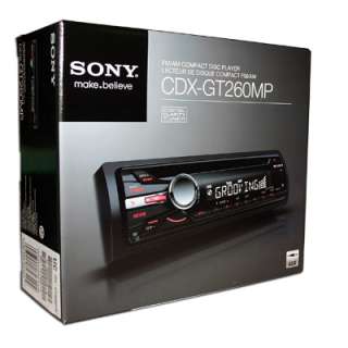 Sony Xplod CDX GT260MP Car Audio CD//WMA Stereo Receiver AUX 