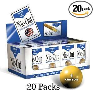  Nic Out Cigarette Filters and Holders For Smokers   20 