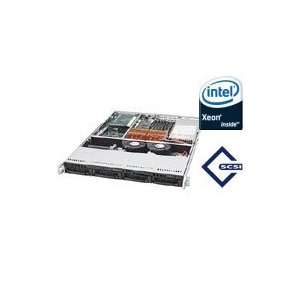  Supermicro Xeon 800 FSB 1U Hot Swap 4 Bays SCSI RAID 