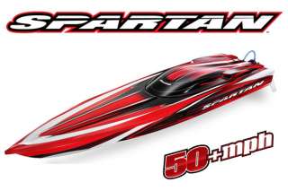 NEW Traxxas Spartan VXL 6S Castle Brushless RTR Boat w/2.4GHz Radio 