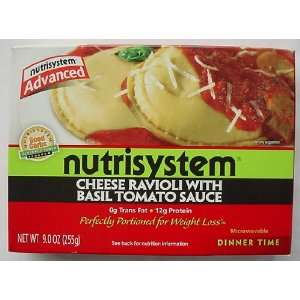 NUTRISYSTEM ADVANCED Cheese Ravioli with Basil Tomato Sauce 10 oz 