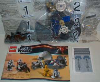 LEGO 2012 Star Wars DROID ESCAPE New Pod & Swoop Bike 9490 No 