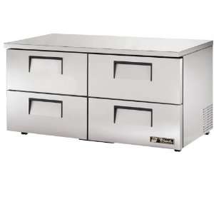 True 4 drawer 15.5 Cu Ft Low Profile Undercounter Refrigerator   TUC 