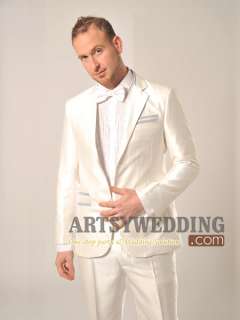   Suits 2 Buttons Single Breasted Notch Lapel Tuxedo Wedding Prom  