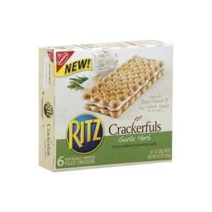 Ritz Crackerfuls Garlic Herb, 6 Ounces  Grocery & Gourmet 