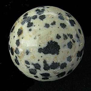  DALMATIAN JASPER   20mm Gemstone Sphere Marble Health 