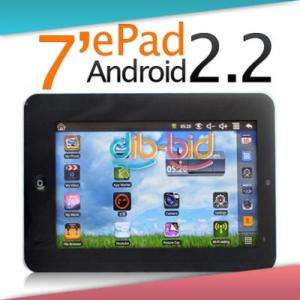 ePad aPad WiFi 2GB Camera Android 2.2 MID Tablet PC  