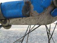 Roadmaster Skyrider vintage bike bendix AMF blue rack  