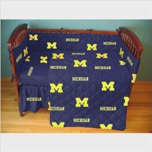  Bundle 33 Michigan Crib Bedding Collection (3 Pieces) Size 