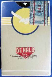 DeKalb Commercial Body Playing Cards/Tax Stamp Illinois  