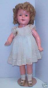 Antique Shirley Temple doll compo 22 original Molly e  