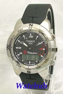 TISSOT T TOUCH LITE WEIGHT TITANIUM MULTIFUNCTION SAPPHIRE CRYSTAL 