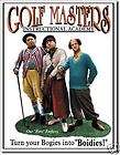 Golf Masters ~ Tin Sign ~ The Three Stooges Golfing 696