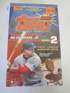 2000 Topps Baseball Complete Series 2 Set Sealed  