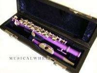 Piccolo   Sparkling Purple Color with Silver Keys   New  