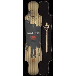 Bustin Boombox Longboard Skateboard DECK ONLY With Grip Tape  