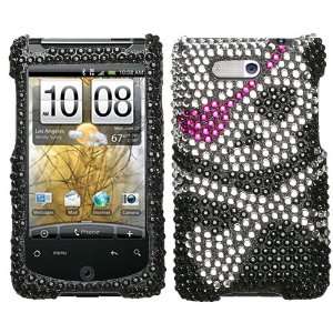  Skull Diamante Protector Cover for HTC Aria Cell Phones 