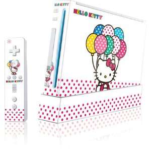   Hello Kitty With Balloons Vinyl Skin for Wii (Includes 1 Controller