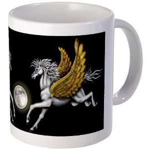  Pegasus in the Moonlight Art Mug by  Kitchen 