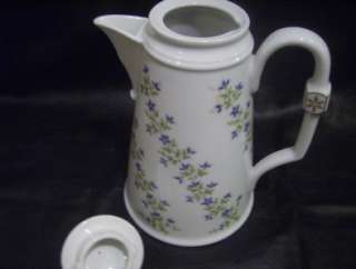 Old HEINRICH GERMANY JUNO Porcelain KETTLE COFFEE POT  