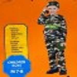  Army Commando Soldier Dress Up Costume Small Toys & Games