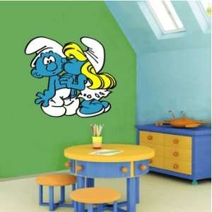  Smurfs Cartoon Wall Decor sticker 22X22 