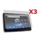 3pcs Fosmons Clear Screen Protector Film For ViewSonic gTablet
