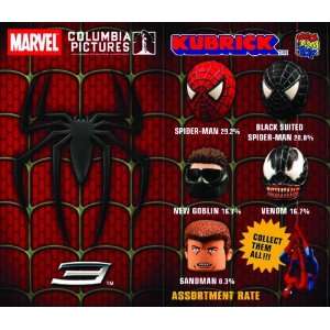  Spiderman 3 Kubrick Sealed Figure Case Of 24 Toys & Games