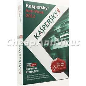 Kaspersky Anti Virus 2012   3 User PC / 1 Year (Brand New Retail Box 