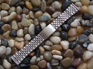 Stainless Steel Watch Strap   20mm Ends   Jubilee  