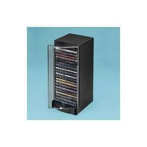 Locking Storage Tower for Up to 20 CDs, Desktop/Wall Mount 
