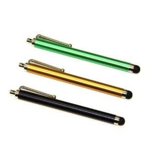 pack of green gold black touch screen stylus for for ipad 2 new ipad 