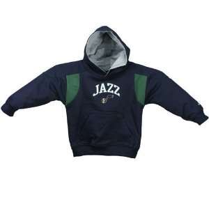  Utah Jazz Toddler Hooded Sweatshirt & Pants Set (Grey/Navy 