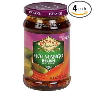 Patak Mango Pickle Hot , 10 Ounce Grocery & Gourmet Food
