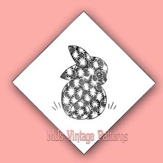 Vintage Quilt Pattern ~ Bunny & Chick  