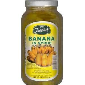 TROPICS BANANA IN SYRUP  Grocery & Gourmet Food
