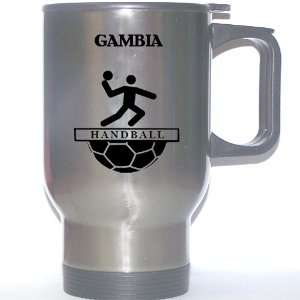  Gambian Team Handball Stainless Steel Mug   Gambia 