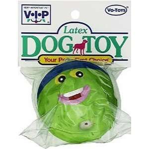  Vo Toys Latex Golf and Tennis Face Ball Assorted Dog Toy 
