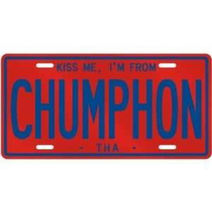   AM FROM CHUMPHON  THAILAND LICENSE PLATE SIGN CITY