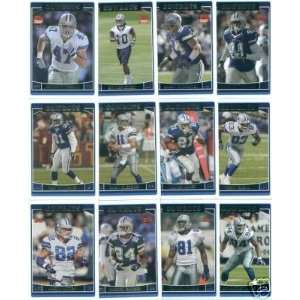  2006 Topps Dallas Cowboys Complete Team Set (14 Cards 